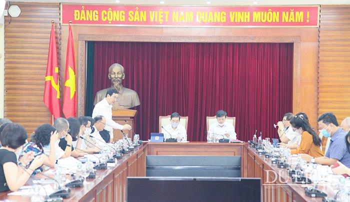 Tổng cục trưởng TCDL Nguyễn Trùng Khánh báo cáo tình hình thực hiện Luật Du lịch 2017 đến nay